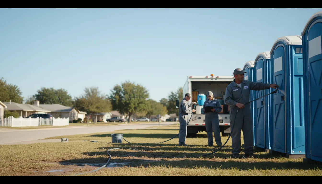 Long-Term Portable Toilet Rental in Bowersville, OH near me